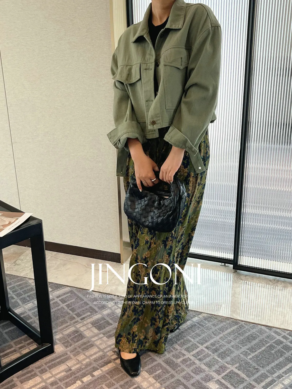 Floral Pleated Wide Leg Pants Woman Clothing 2024 Autumn Y2K Korean Fashion Style New Elegant Luxury High Waist Vintage Trousers