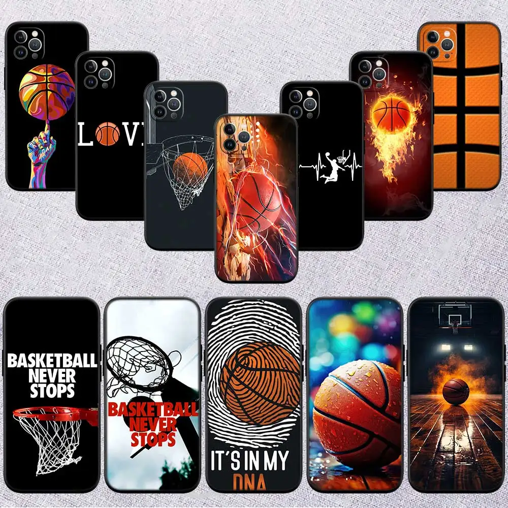 DK37 Basketball Art Shoot Phone Case for Samsung Galaxy S20 S21 S22 Ultra FE Plus A21S A22 A24 A25 A26 A30 A30S A31
