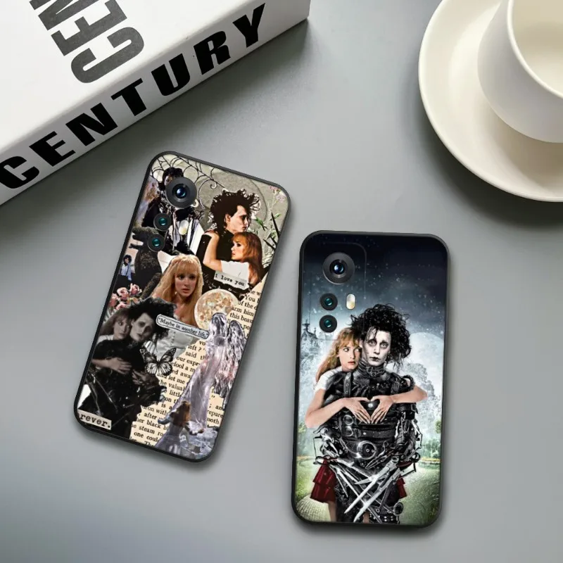 Capa para telefone Edward Scissorhands, tampa traseira macia para Xiaomi Redmi Note 11, 10, 9C Pro, 10X, K20, Note 9A, K40, K30S