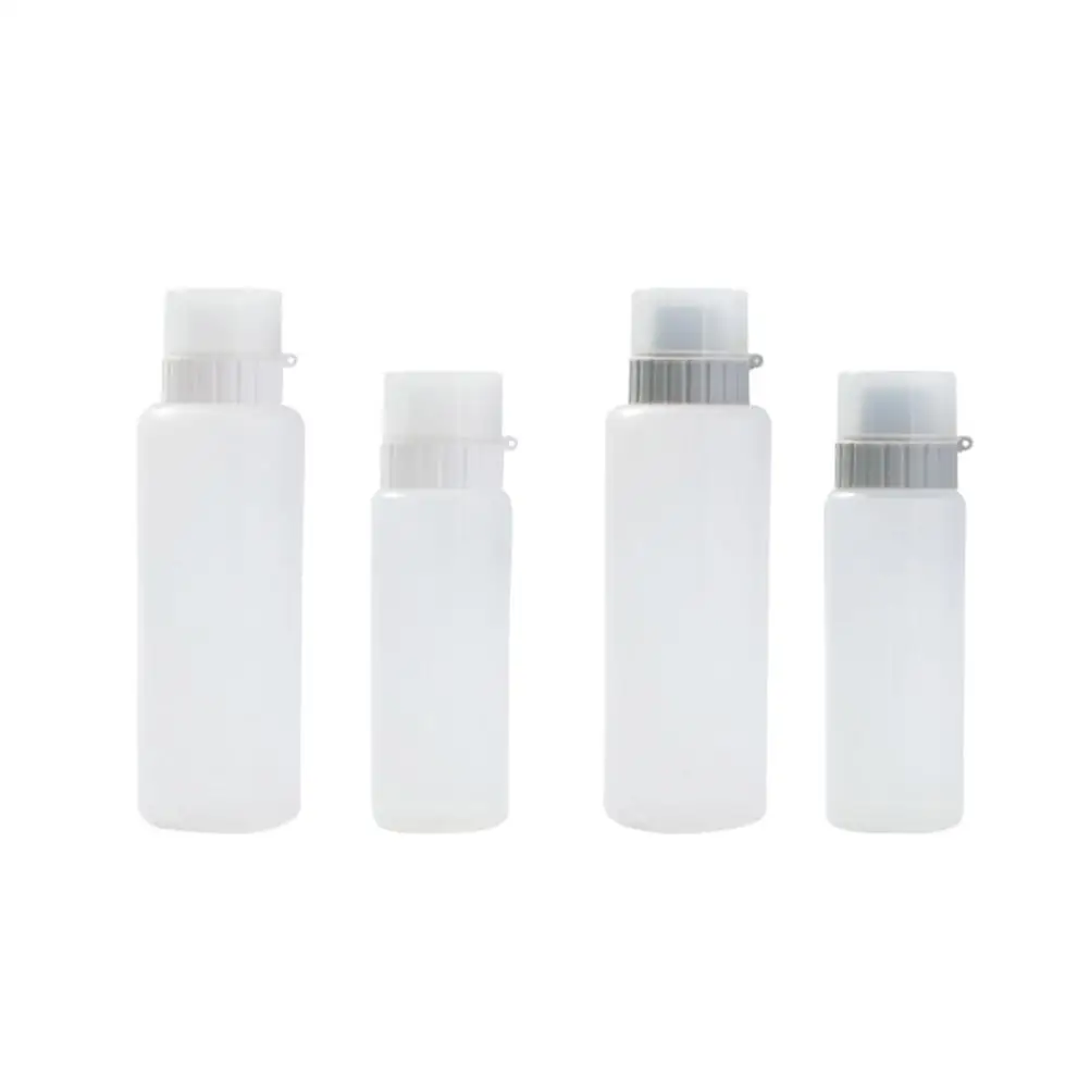 

4PCS Plastic Sauce Bottle With Scale Kitchen Seasoning Bottle with Leak-Proof Cap Kitchen Gadget