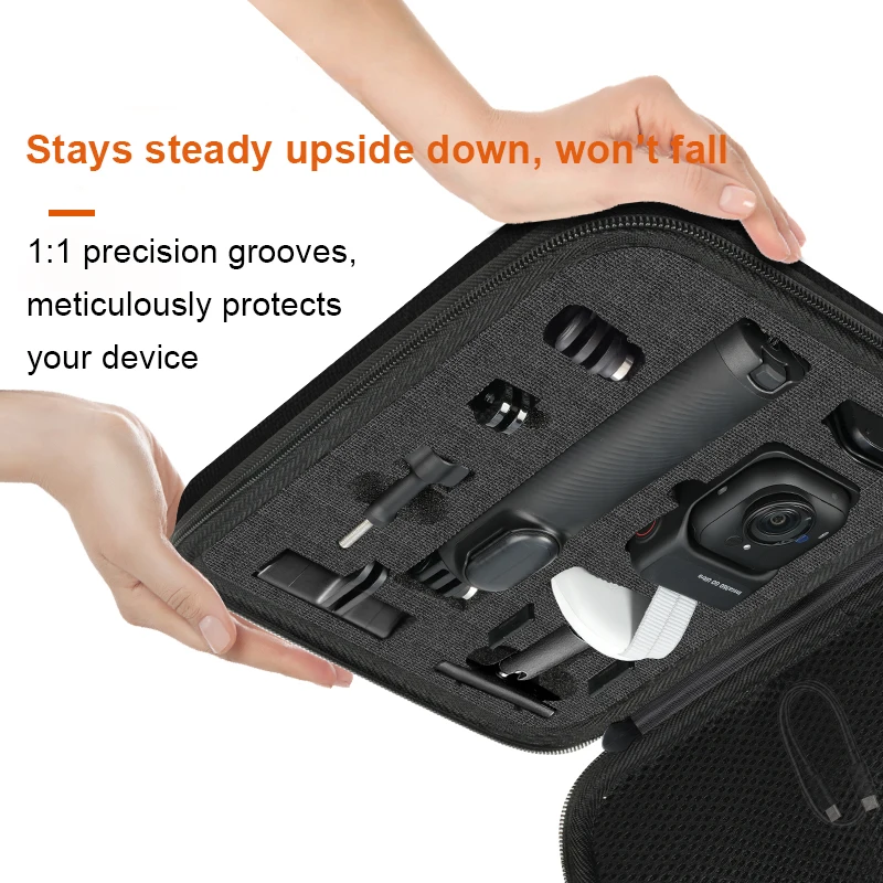 

Carrying Case for Insta360 GO Ultra, Travel Storage Bag Protective Cover Shockproof Organizer Case for Go Ultra Camera