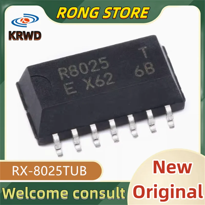 5PCS R8025 New and original RX-8025TUB RX-8025T SOP-14