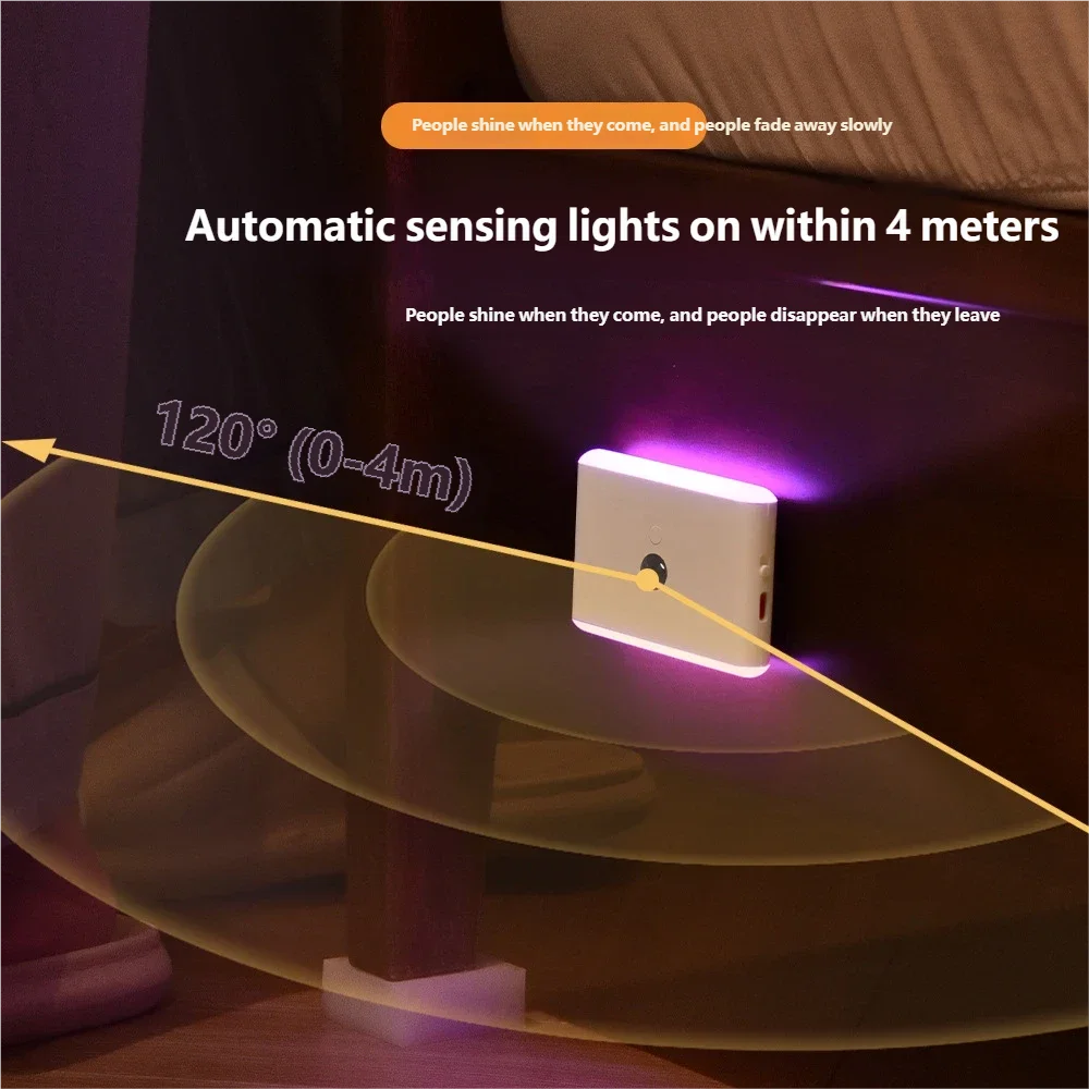 Portable Handheld Night Lamp, Touch Dimmable Light with Type-C Charging for Bedroom, Restaurant & Outdoor Use
