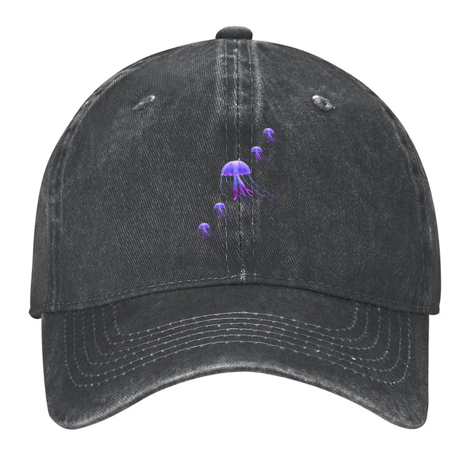 

Purple jellyfish Baseball Cap New In Hat winter hats for men New In The Hat Thermal Visor Sun Hats For Women Men's