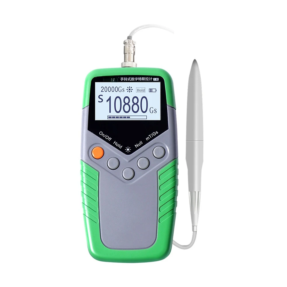 Class 5 Accuracy Permanent Magnet Gauss Meter Handheld Digital  Meter Magnetic Flux Meter Surface Magnetic Field