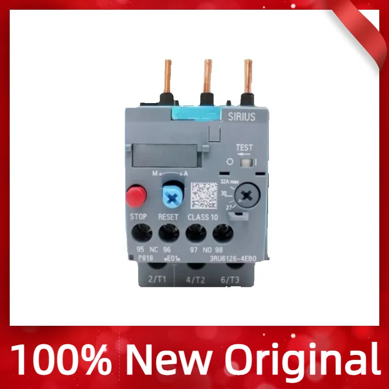 

New original thermal overload relay 3RU6116-1AB BB CB DB EB HB 4AB0 3RU6126-4A