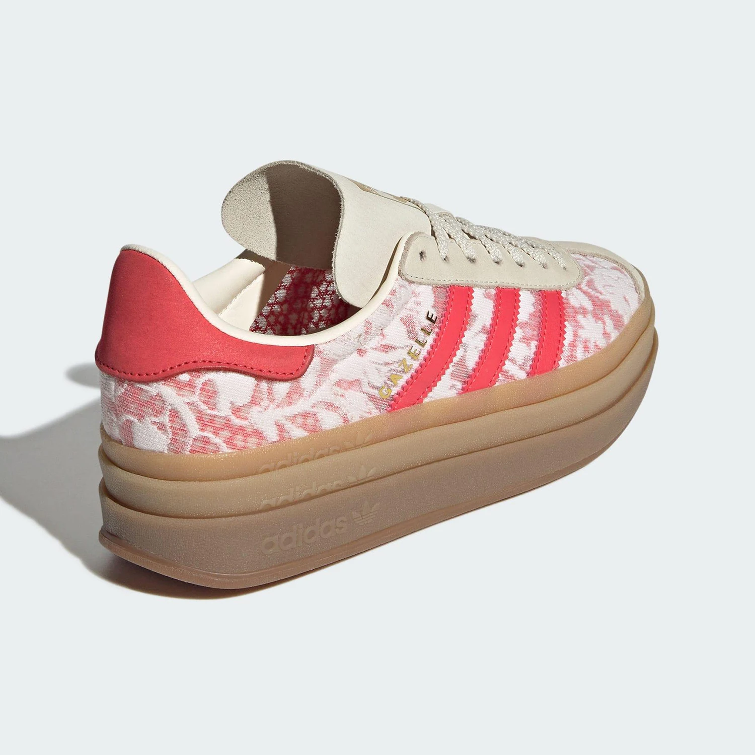 حذاء رياضي كاجوال نسائي من Adidas أصلي ذو نعل سميك JR8885