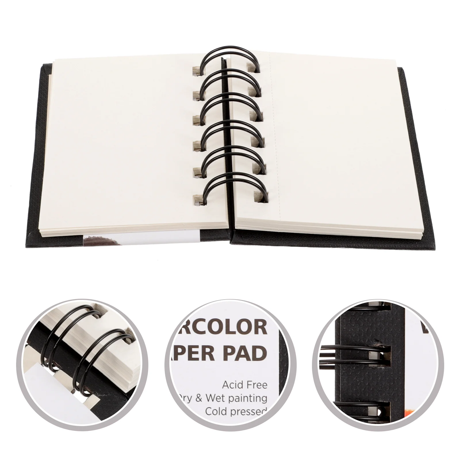 

Drawing Book Watercolor Paper Painting Marker Tearable Coil Panel Accessories Sketchbook Pad