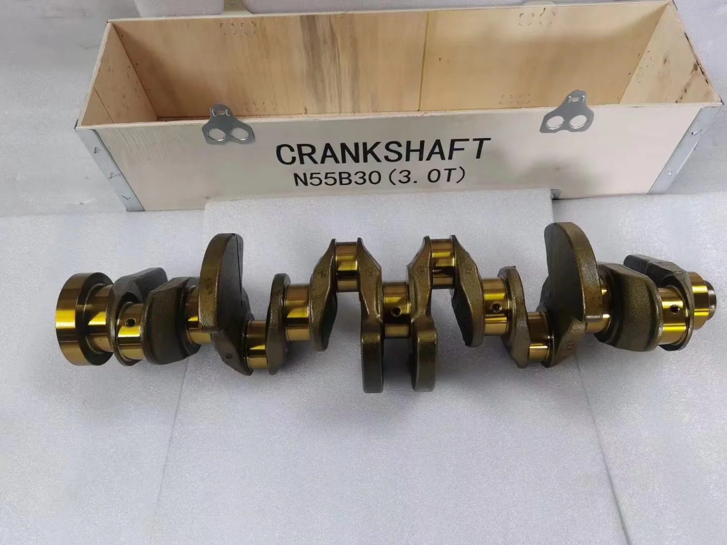 Auto aftermarket N55 crankshaft OEM 11217580483/11212334334 crankshaft N55