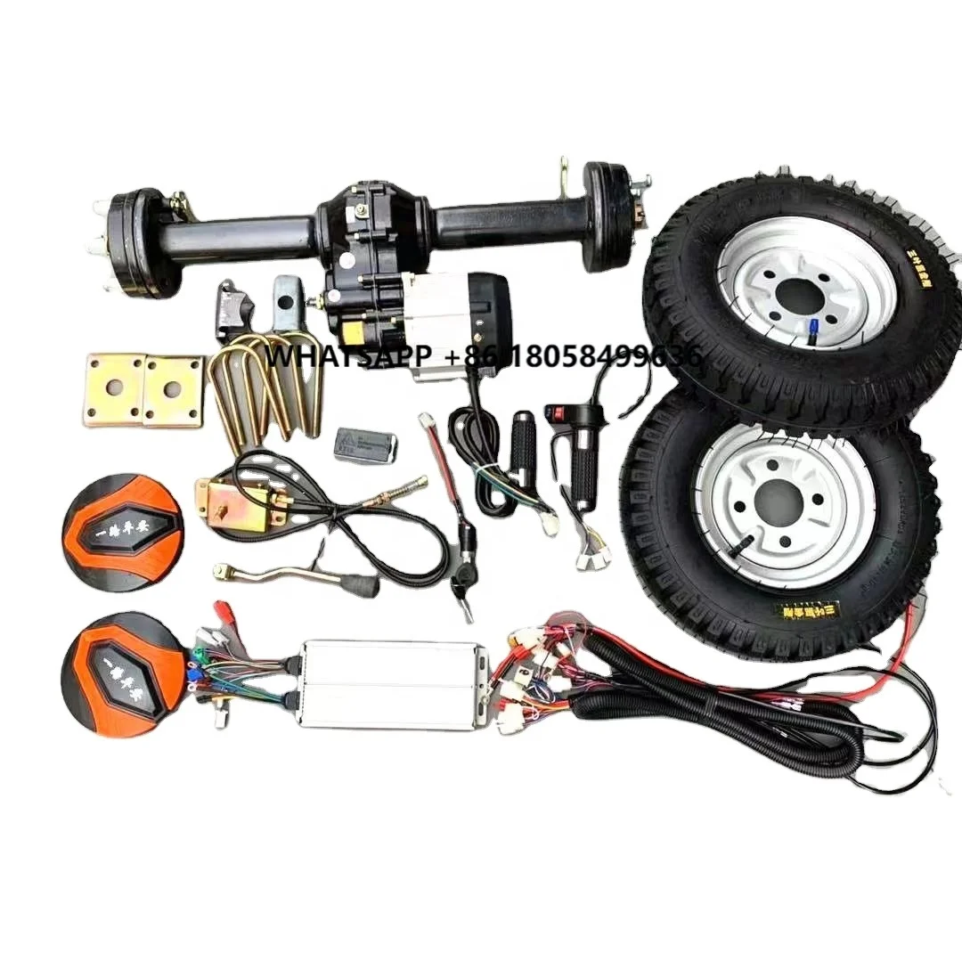 

High Quality Customizable Length Axle Electric Rear Axle Kit for Tricycle Agricultural Vehicle