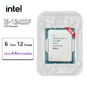 Intel Core i5-12400f New i5 12400f 2.5 GHz 6 CPU nuclei of 12 threads 10nm L3 = 18m 65W LGA 1700 8 Main Sales Processor I5 - №5