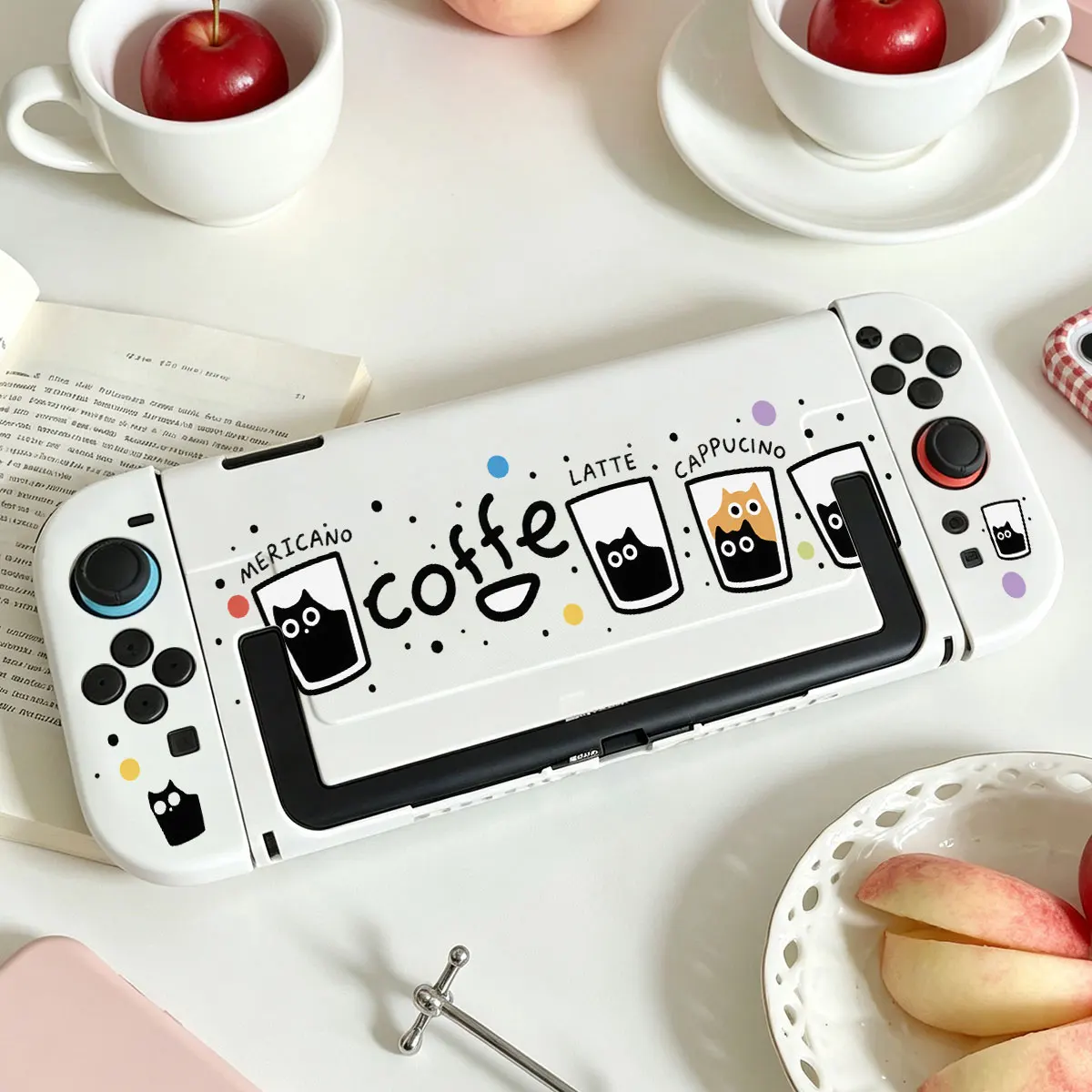 Anti-Falling Hard Acrylic Protective Case Detachable Joy-Con Split-type Housing Dockable Base for Nintendo Switch 2 NS2 Console