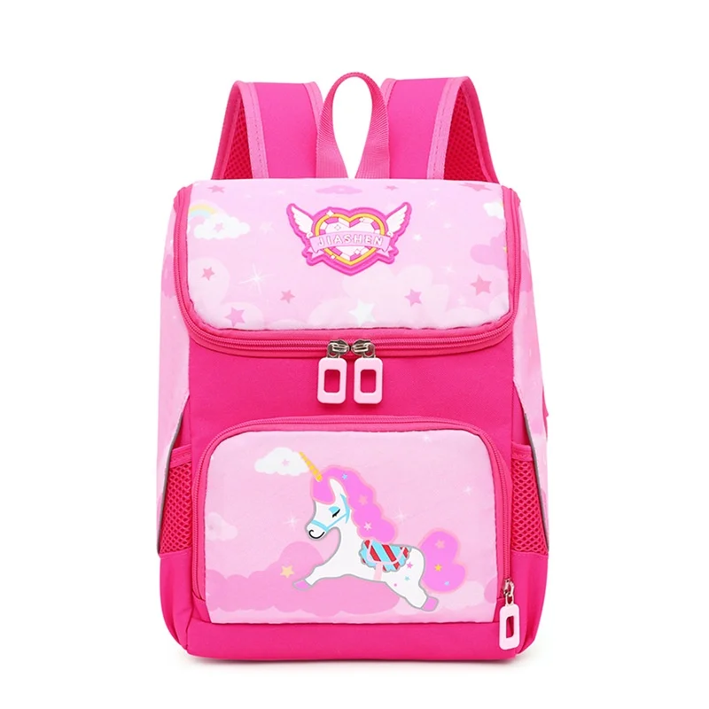 Student Backpack 2023 Fashion New Kindergarten Student Girl Boy Bags Cartoon Printed Unicorn Children's Backpacks