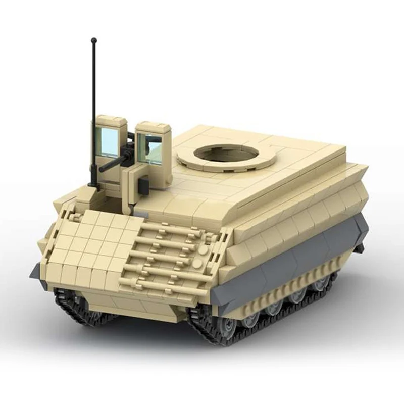 FV430 Mk. 3 Armored Car Model MOC Building Bricks War Equipment Modular Technology Gifts Holiday Assemble Children Toys Suit