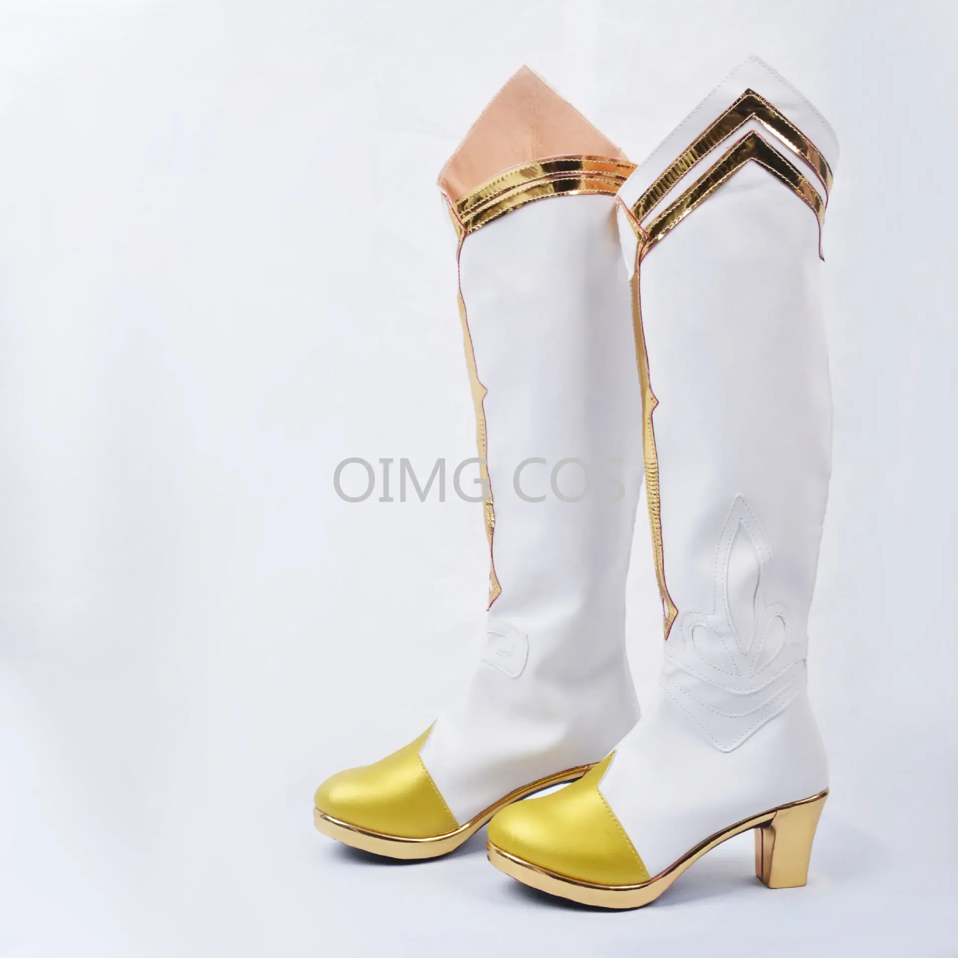 Genshin Impact Lumine Cosplay Shoes Anime Chinese Style Halloween for Women  Role Game playing props