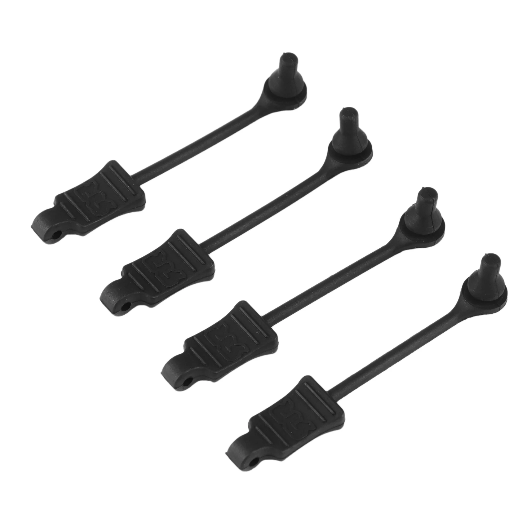 4 Stuks Rubberen Clip Houder Shell Vaste Gesp Slot Ar390165 Voor 1/10 Arrma Senton Graniet Tyfon Big Rock Vorteks