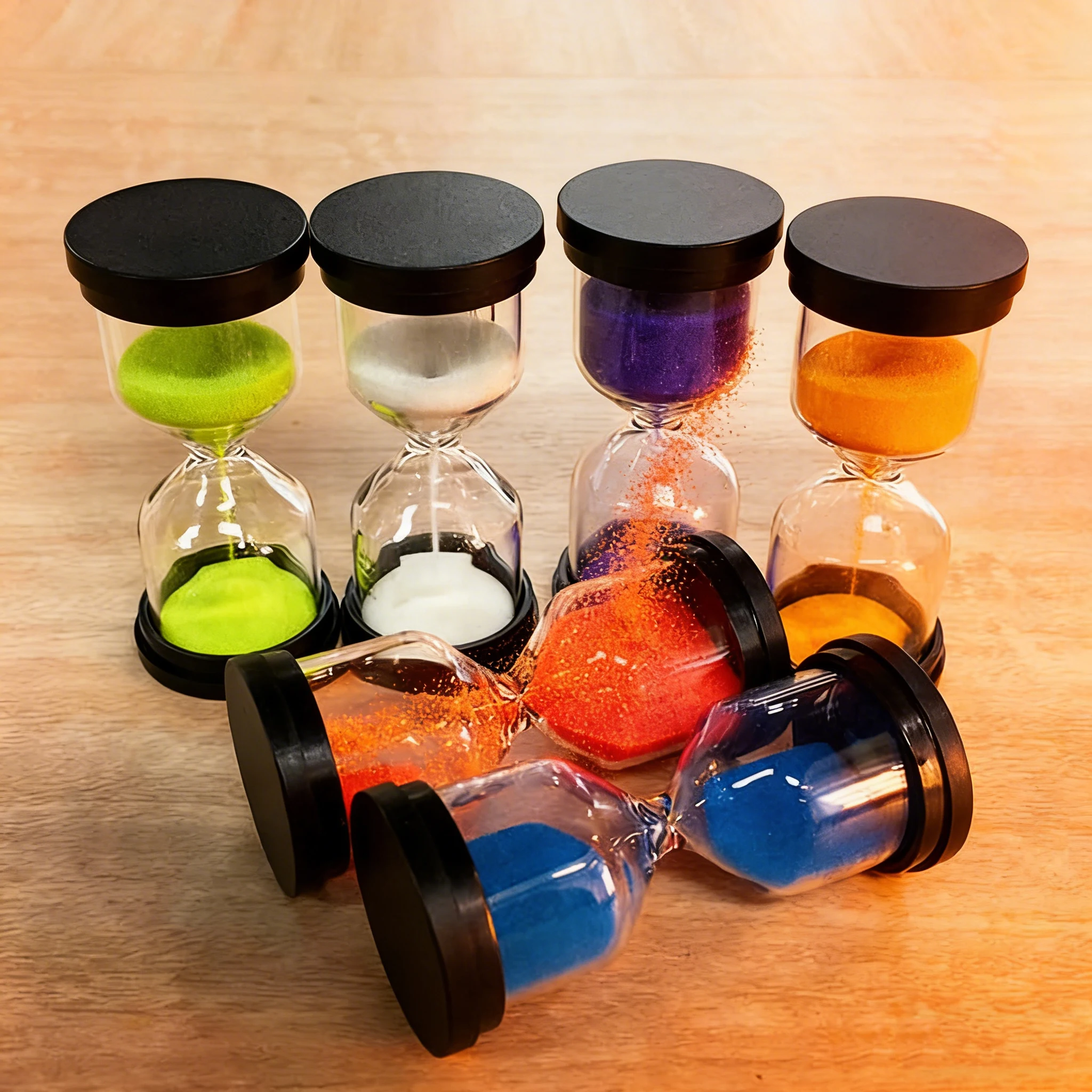 6/1PCS 1/3/5/10/15/30 Hourglass Minutes Sand Watch Sandglass Timer Watch Clock Gift Children Sand Timer Hour Home Decoration