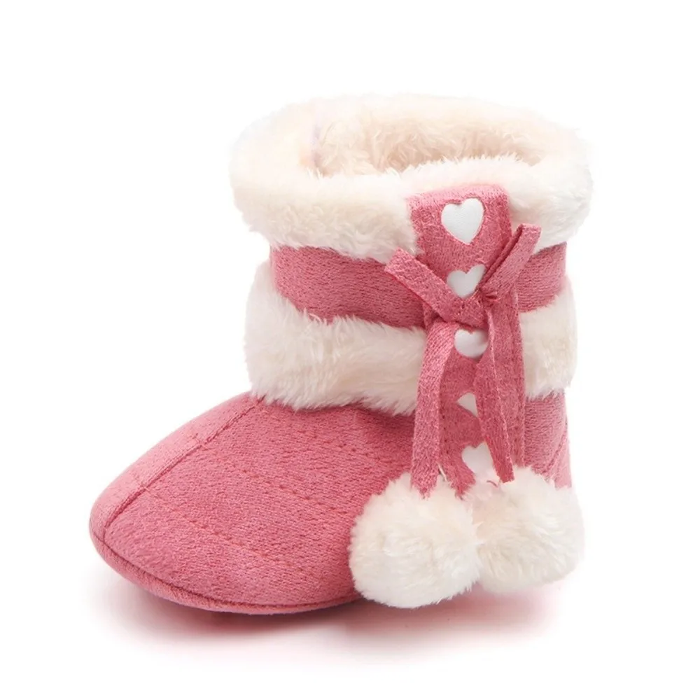 High Quality Keep Warm Snow Boots Inside Anti-slip Toddler Shoes Soft Bottom Shoes Infant Toddler