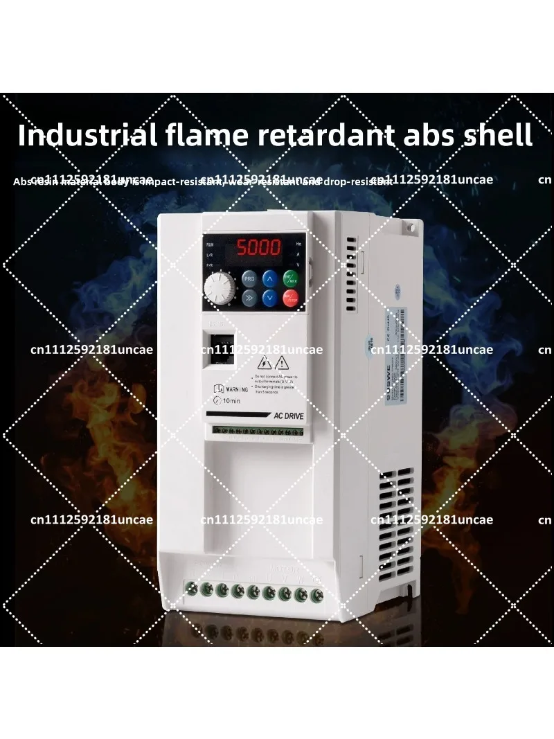 5.5kW 7.5kW VFD Variable Frequency Drive 220V 380V Three-Phase DC to AC Motor Speed Controller