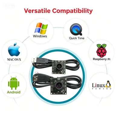 3-Pack OV9732 USB Camera 100° 1080p 1280x720 No Distortion 30FPS for Autodarts.io Dart Scoring System Raspberry Pi Mac Linux view 4