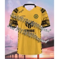 Men's Football Training Clothes Sportswear Youth T-shirt Roda JC Away Jersey Sports Breathable Fashion 3D Digital Printing Top