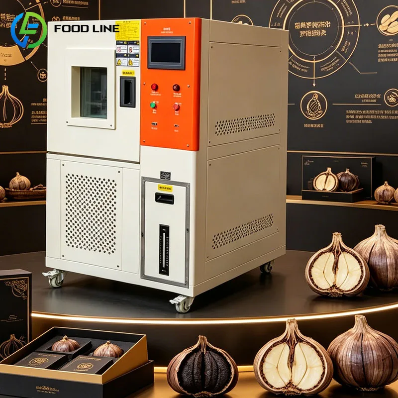Black Garlic Fermentation Machine Commercial Aging Cabinet Fermenter Smart System Stainless Steel Customized