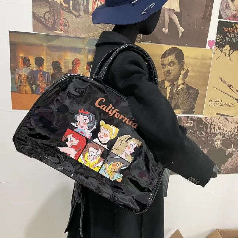 45X20X27cm Disney Snow White New Women\'s Handbag Cartoon Fashion Luxury Brand Women\'s Travel Handbag Large Capacity Bag Handbag