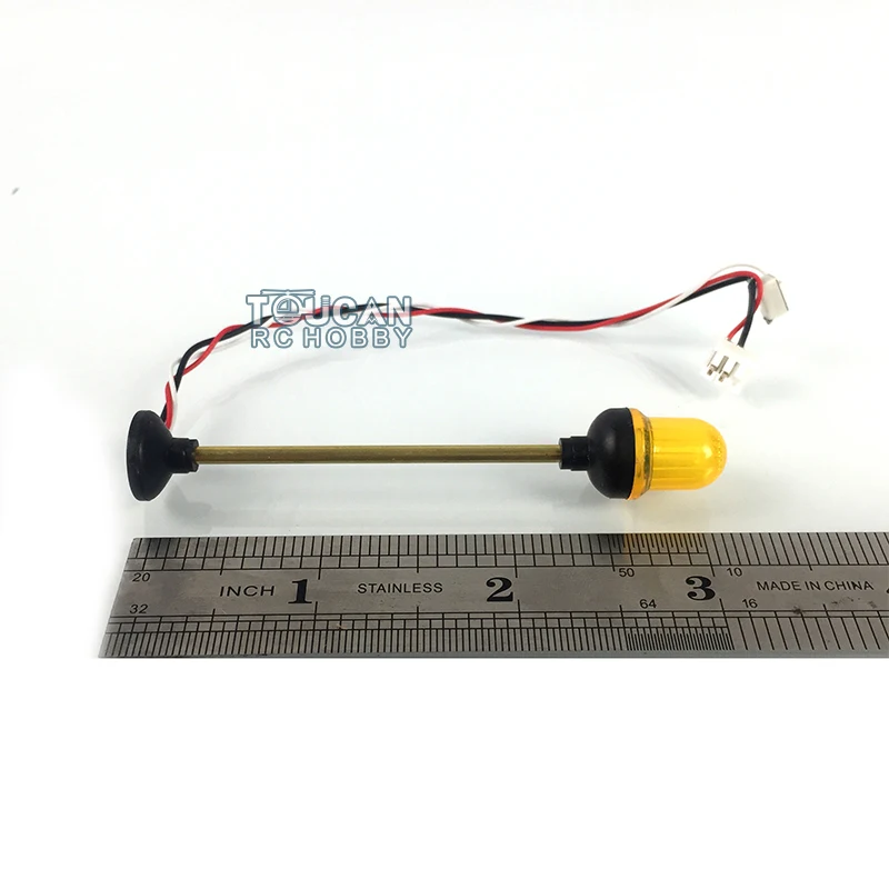 

Henglong LED Flashing Warning Light Caution Lamp for 1/16 RC Tank Tractor loader Truck Car Remote Control Part DIY Model