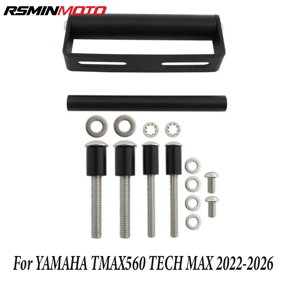 For YAMAHA T-max 560 Tmax 560 TECH MAX 2022-2024 2025 2026 Navigation Bracket GPS Mount Device Carrier SMART PHONE Adapt Holder
