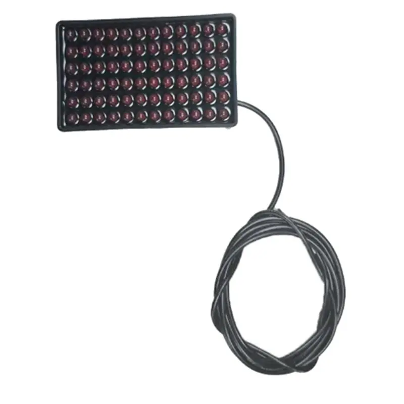 Hot Selling-LED Car Rear Brake Light 72 Leds Diffuser Spoiler Bumper Cover Pilot Lamp For Universal Vehicle,LED Car Rear Brake L