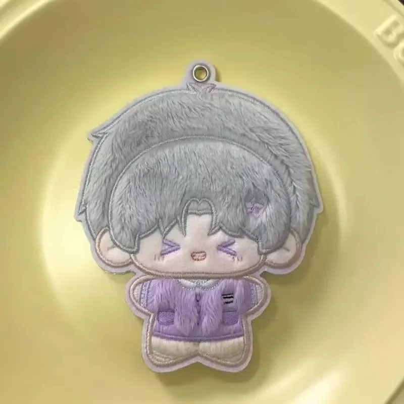 Подвеска-наклейка с вышивкой «Любовь света и ночи», креативная подвеска на рюкзак Ци Сили Чарли Су Лу Чен Сяо И