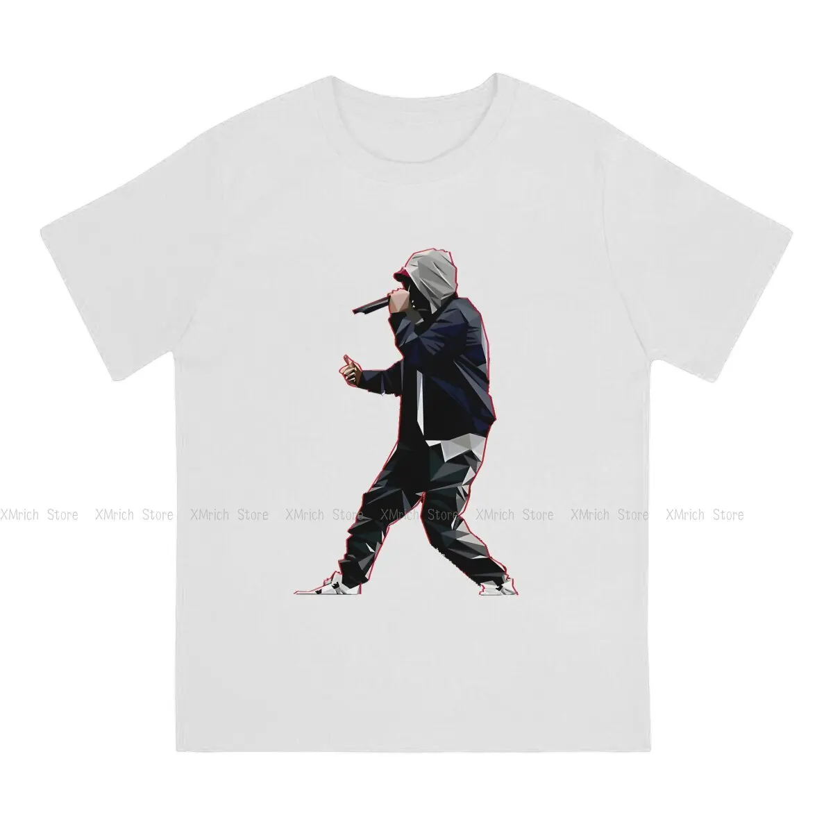 Eminem Creative TShirt for Men EMINEM Round Neck Basic T Shirt Distinctive Birthday Gifts Tops