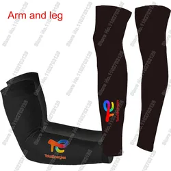 Total Energies Team 2025 Leg Warmers UV Protection Slovakia Cycling Arm Warmer Road Bike Leg Sleeve MTB