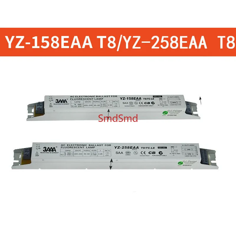3AAA YZ-158EAA YZ-258EAA T8/TC-L 220V 2*58W 2*55W T8 Electronic Ballast For T8 Fluorescent Lamp Advertising Light Box Rectifier