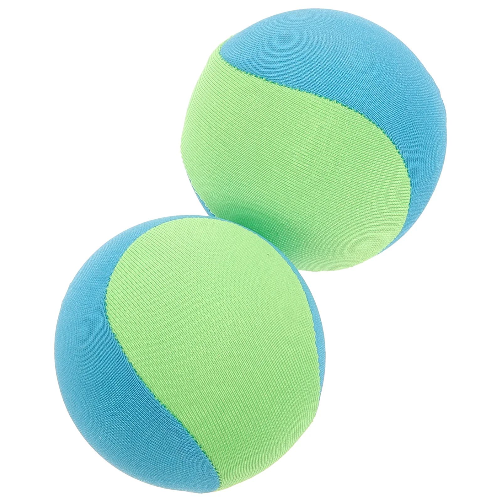 

2Pcs Elastic Bouncing Balls Lightweight Playing Balls Summer Stress Relief Rubber Jump Ball for Kids
