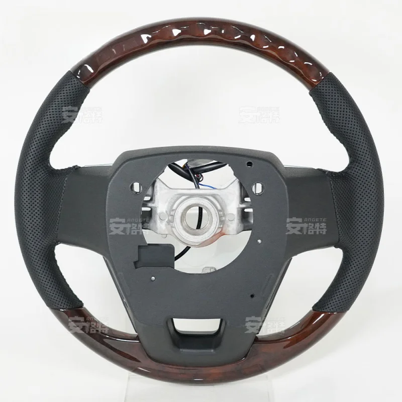 

For Toyota Sienna/Highlander (2022-2023) Mahogany Steering Wheel Assembly (Modification Part）