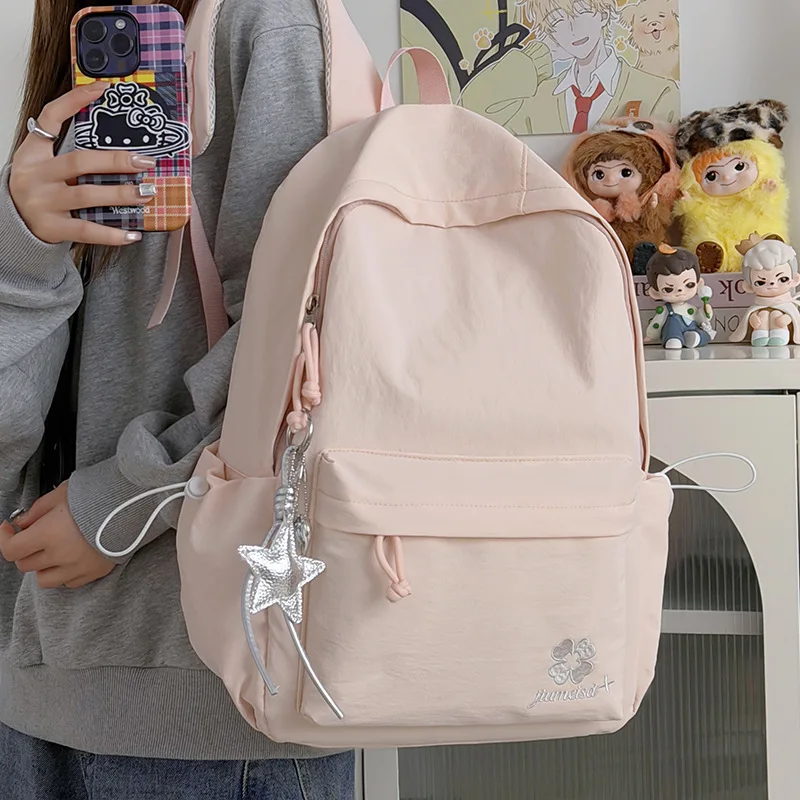 Teenagers Casual Travel Backpack New Style School Bag for Junior & Senior High Students Fashion Daily School Rucksack