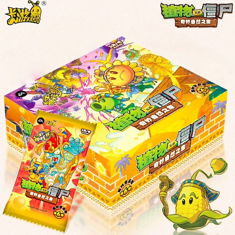

Оригинальная карта Kayou Plants Vs. Zombies Legendary Era Wonderful Natural Journey, аниме-игра, коллекционные карты, детские подарочные игрушки