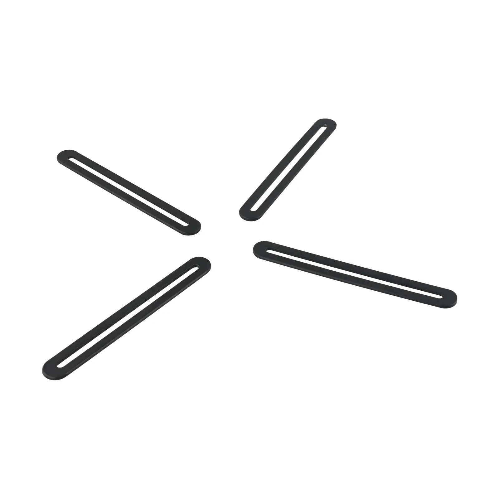 155x19x3 Mm Perforated Plates DIY Project Connectors Adjustable Mounting Slot Optimal Size Reliable Performance