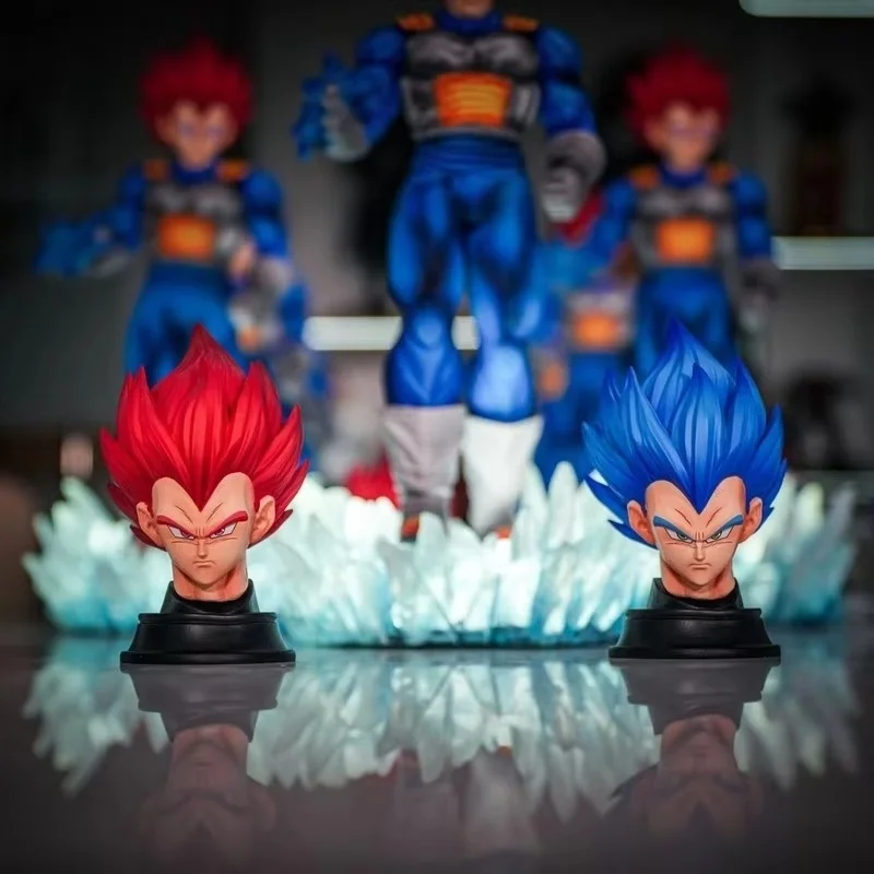 

Статуэтка JT Studio Dragon Ball Z Super Blue Vegeta Goku с двумя головами, коллекционная фигурка, модель игрушки, подарок для детей