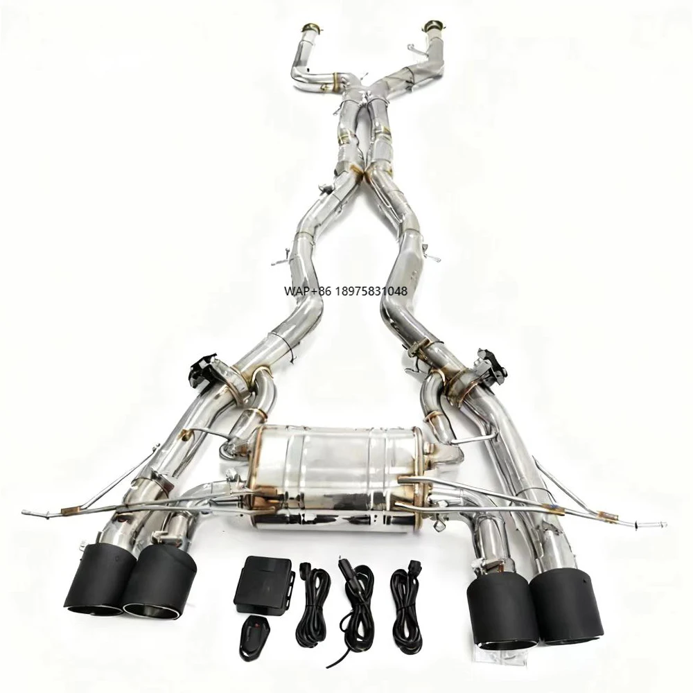 

E92 M3 Full-System Stainless Steel Valved Exhaust Pipe Intelligent Valved Exhaust Pipe Performance Enhancement