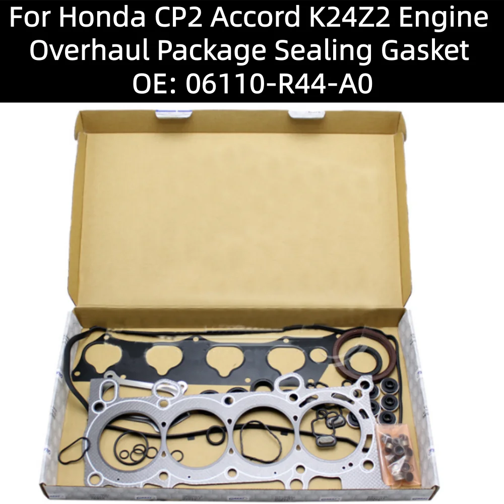 

For the eighth generation Honda CP2 Accord K24Z2 engine overhaul package sealing gasket OE: 06110-R44-A00