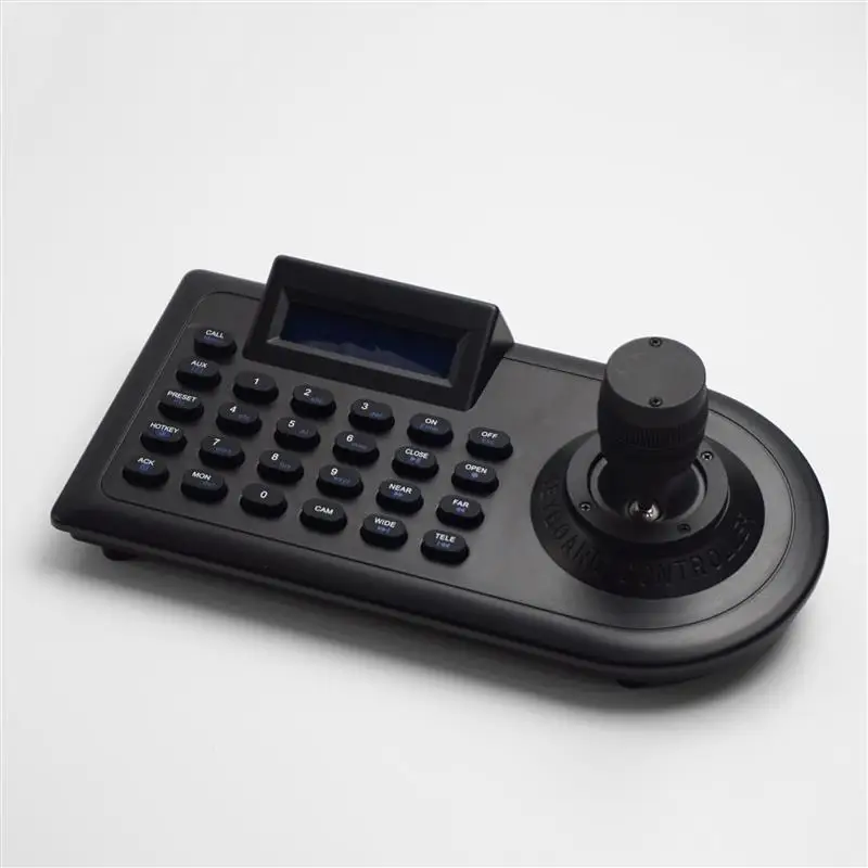 Imagem -04 - Axis Ptz Joystick Teclado Controlador Ptz Rs485 Pelco-d p Display Lcd para Analógico Segurança Cctv Velocidade e Câmera e 44d 4