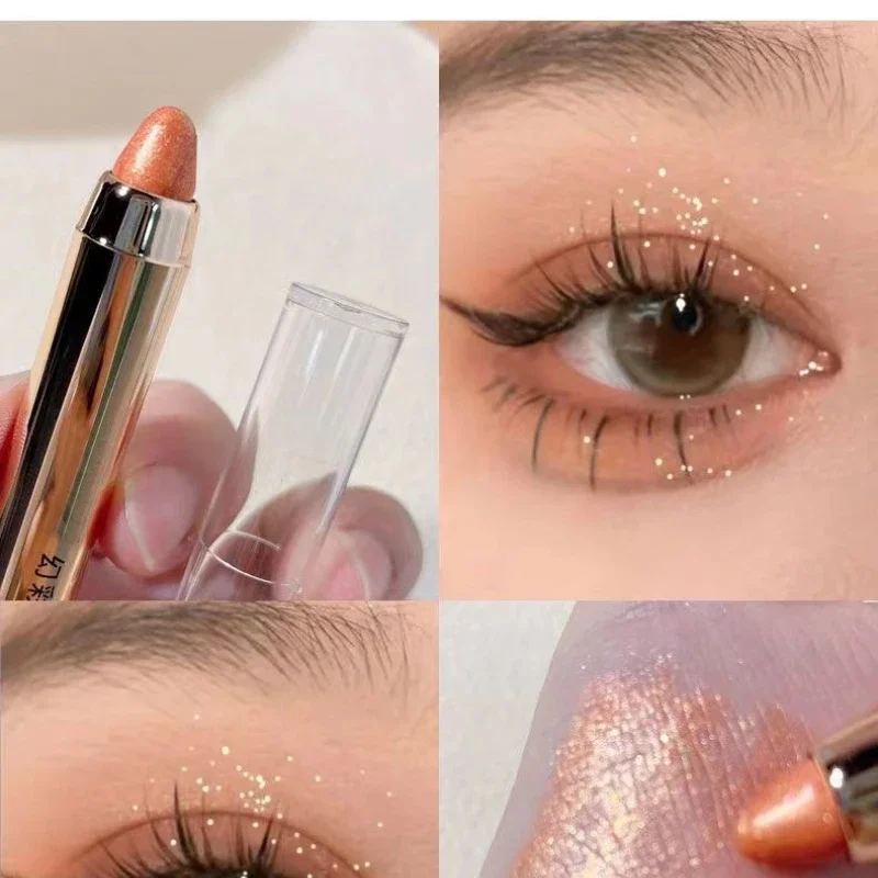 Chrome Shifting Pigments Chameleon Liquid Eyeshadow Shiny Long Lasting  Eyeshadow Stick Without Smudging for A Natural Contour