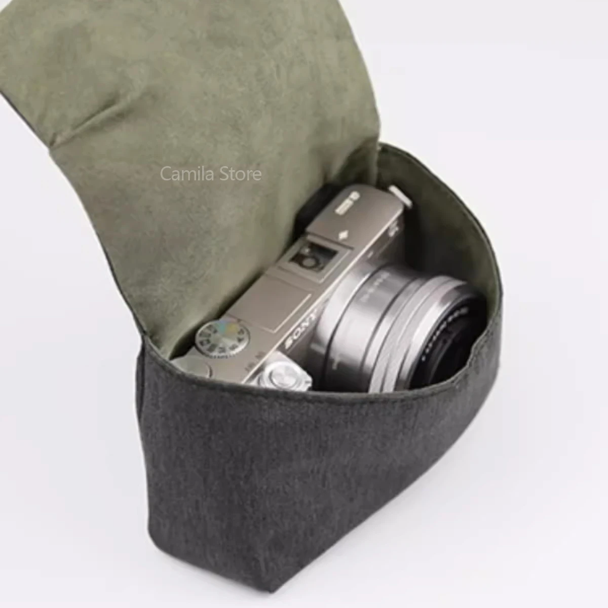 XXL Torba z prawdziwej skóry Etui z kieszenią Wodoodporny pokrowiec ochronny do aparatu Fujifilm XS20 XS10 XT50 XT30 XT20 XT5 XT4 X100VI