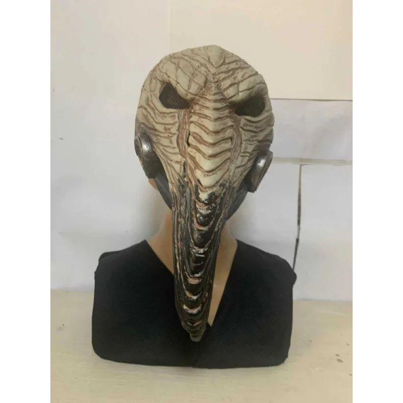 St Punk loween Props محطة مستقلة Hot S قناع فم الطيور اللاتكس سماعة زي Accory للنساء Faion