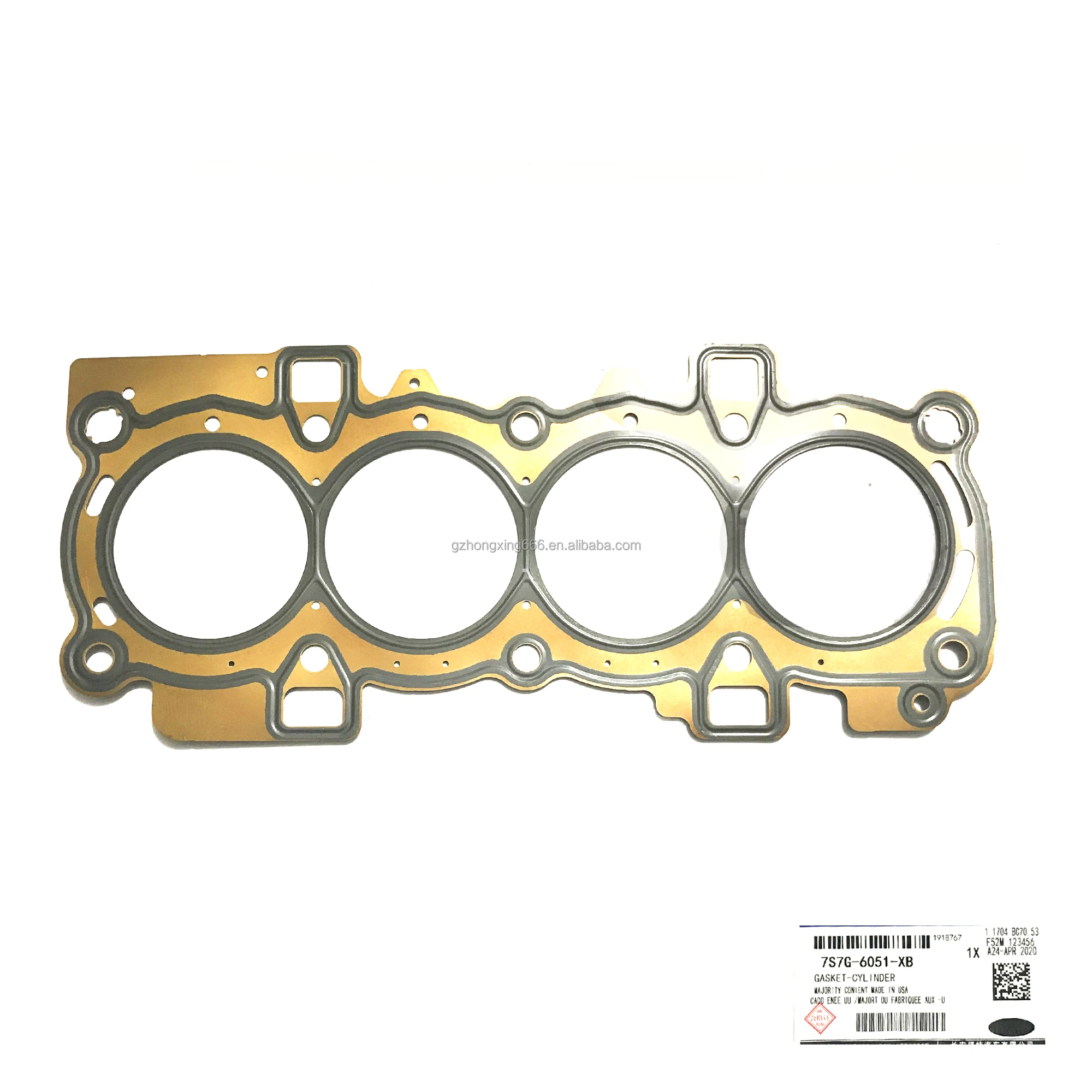 7S7G6051XB 141557 Engine Cylinder Head Gasket for FORD FOCUS FIESTA 1.6 GRAND C-MAX MONDEO ECOSPORT C-MAX