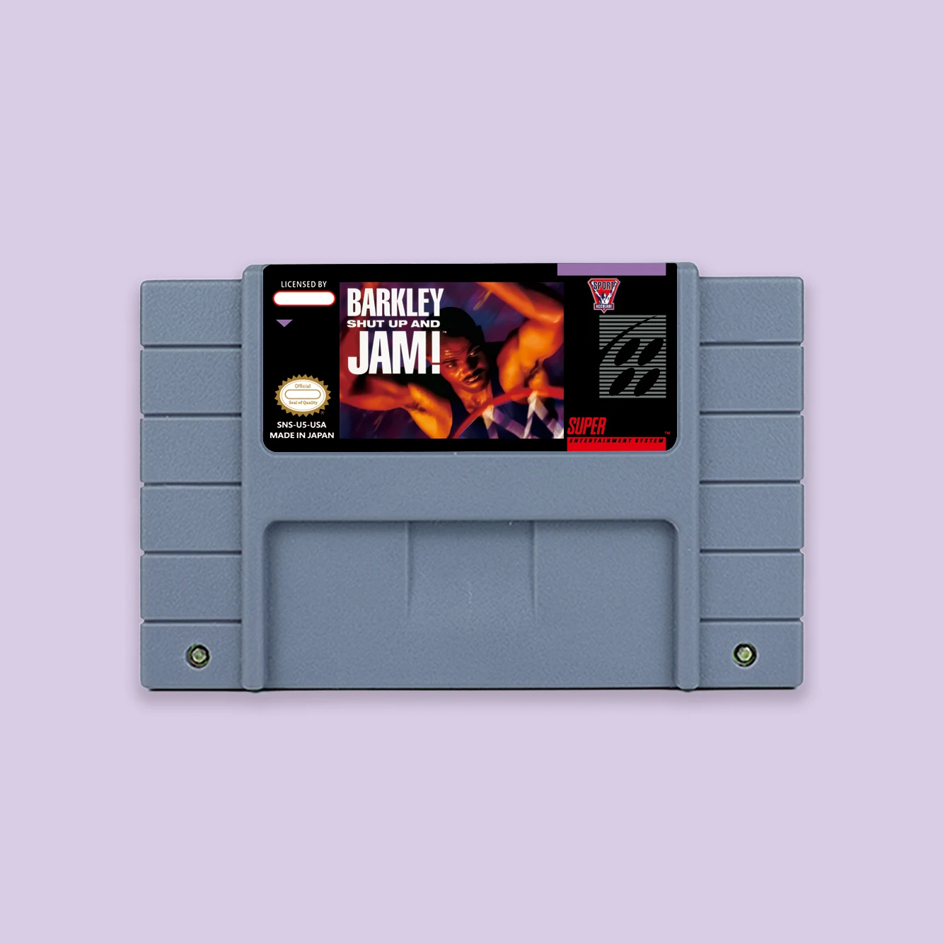 Barkley Shut Up and Jam! Action game for SNES 16 bit Single Card USA NTSC EUR PAL Video Game Consoles Cartridge