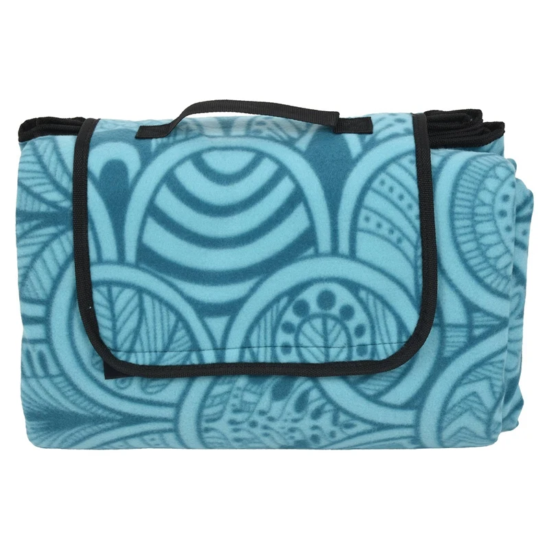 ผ้าห่มปิกนิกกลางแจ้งกันน้ําขนาดใหญ่พิเศษพับเสื่อปิกนิกผ้าห่มชายหาดกันน้ําสําหรับครอบครัวคอนเสิร์ต Beach