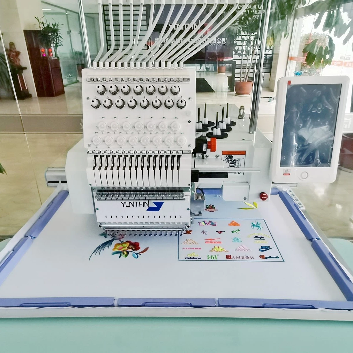 YX-G High Production Computerized Flat Embroidery Machine